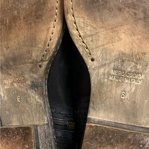 Costume National 40mm Double Zip Boot. Size US 8.5 DESIGNER 6 - Picture 5 of 16